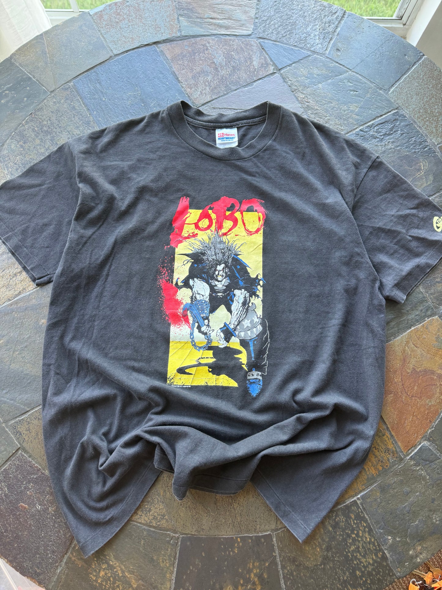 (XL) Vintage 91' Lobo DC Comics Graphic Tee