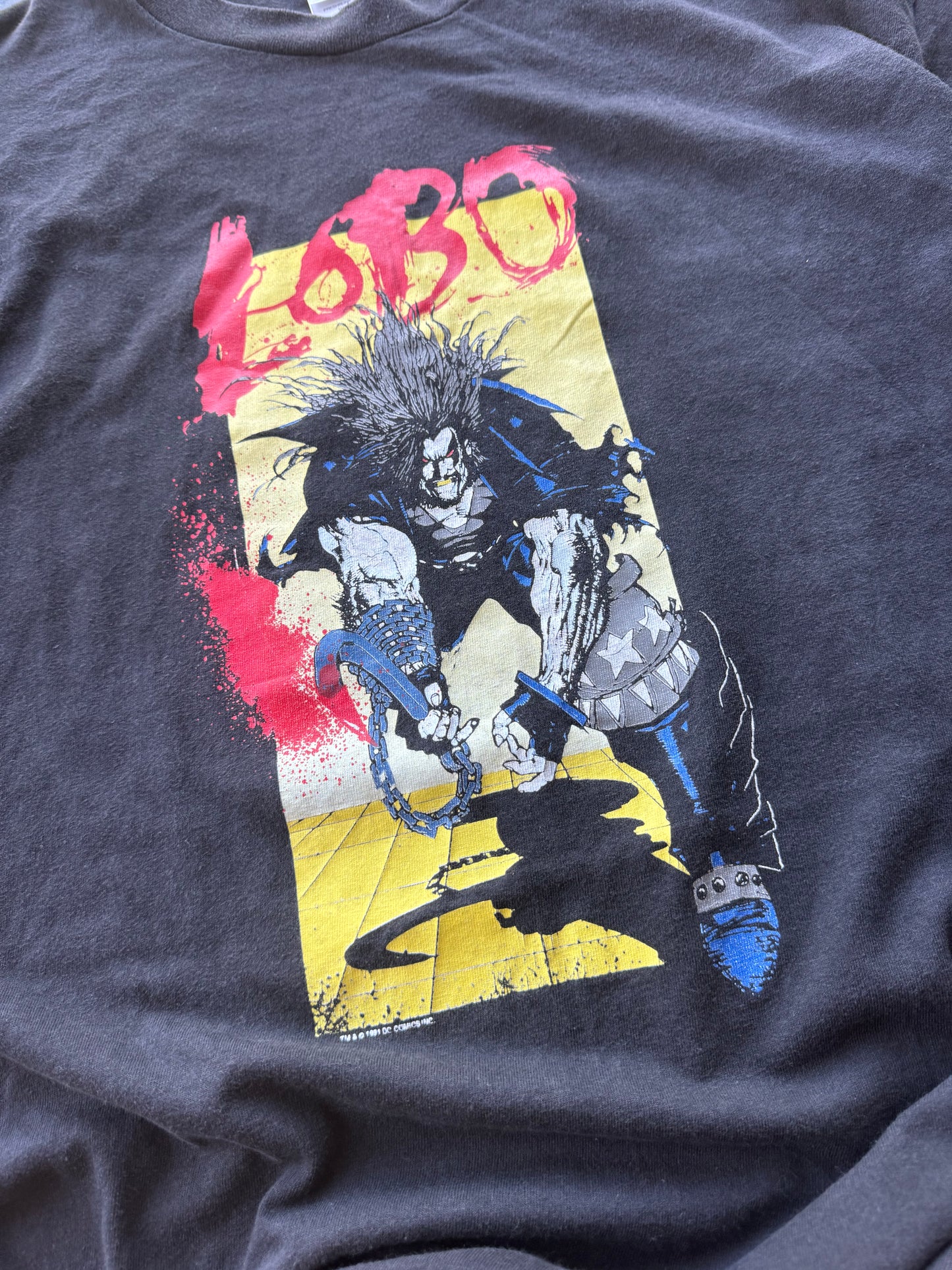 (XL) Vintage 91' Lobo DC Comics Graphic Tee