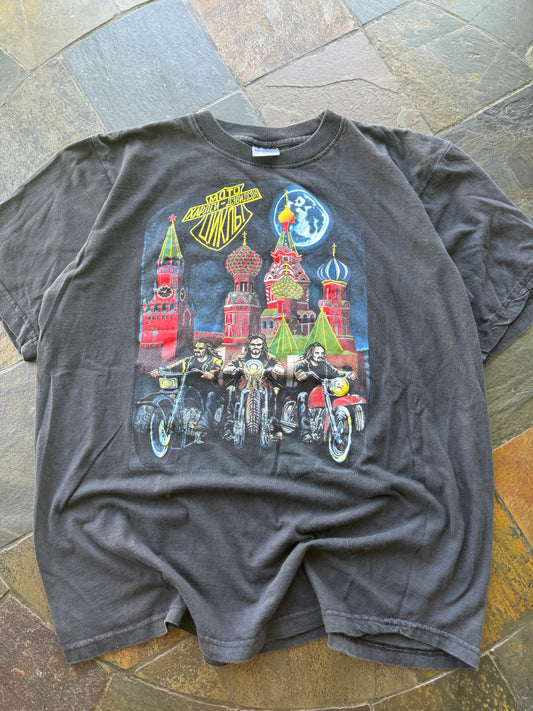 (L) Vintage Harley Davidson Moscow Tee