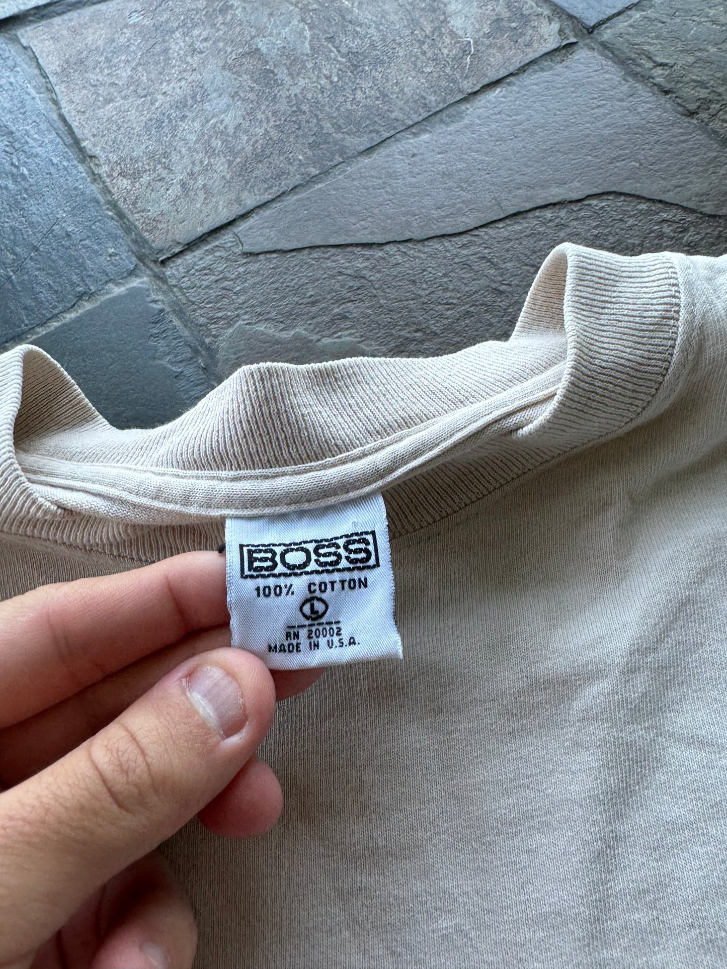 (XL) Vintage Boss Heavyweight Tee